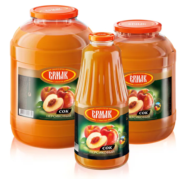 Соки Ермак — Персиковый